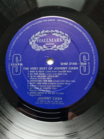 Johnny Cash : The Very Best Of (LP, Comp)