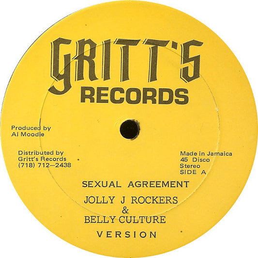 Jolly J Rockers / Belly Culture : Sexual Agreement / Down De So (12")
