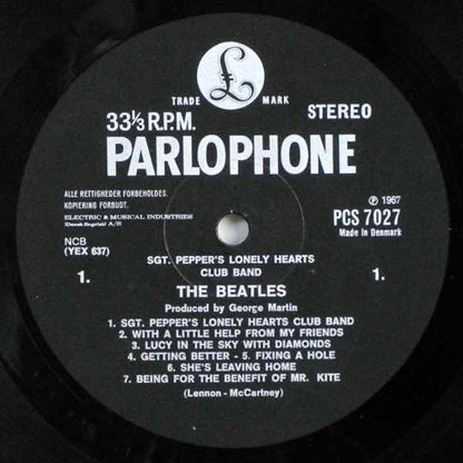 The Beatles : Sgt. Pepper's Lonely Hearts Club Band (LP, Album, Gat)