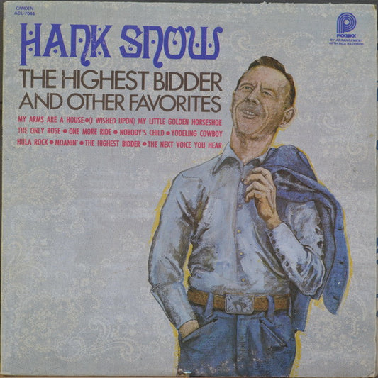 Hank Snow : The Highest Bidder And Other Favorites (LP, Comp)