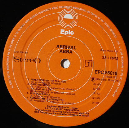 ABBA : Arrival (LP, Album, Net)