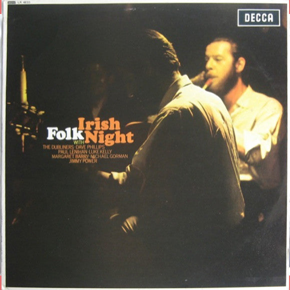 Various : Irish Folk Night (LP, Mono)