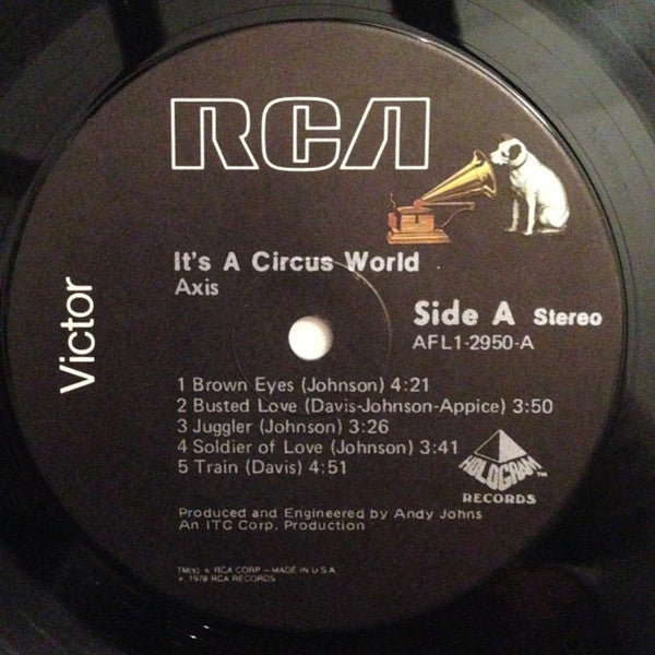 Axis (10) : It's A Circus World (LP, Album)