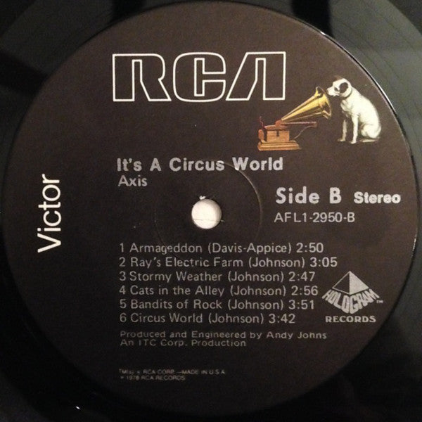 Axis (10) : It's A Circus World (LP, Album)