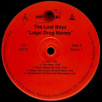 Lost Boyz : Legal Drug Money (2xLP, Album)