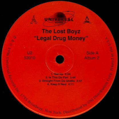 Lost Boyz : Legal Drug Money (2xLP, Album)