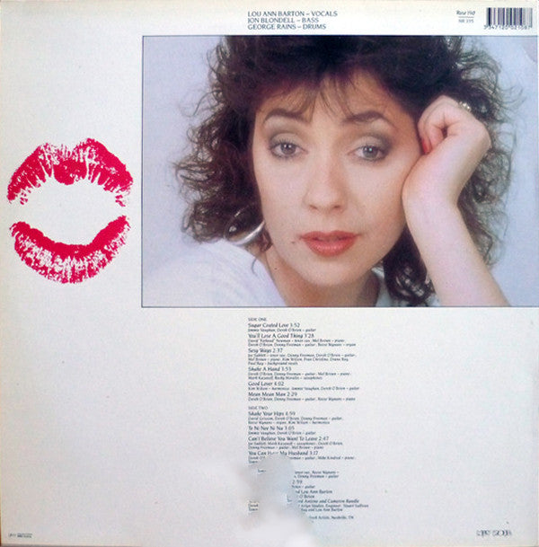 Lou Ann Barton : Read My Lips (LP, Album)