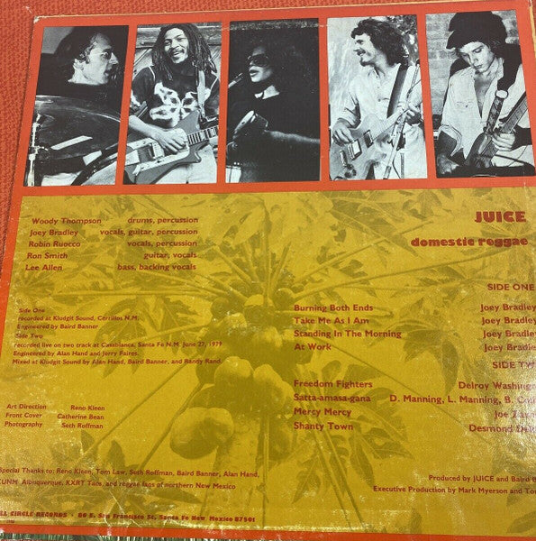 Juice (51) : Domestic Reggae (LP, Album)