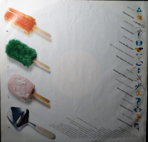 The Undertones : Positive Touch (LP, Album)