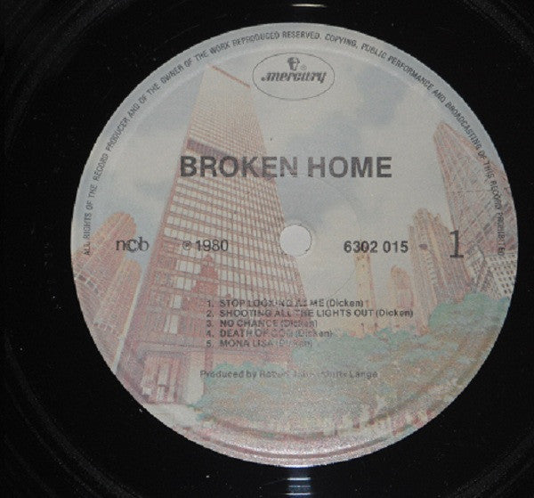 Broken Home (2) : Broken Home (LP, Album)