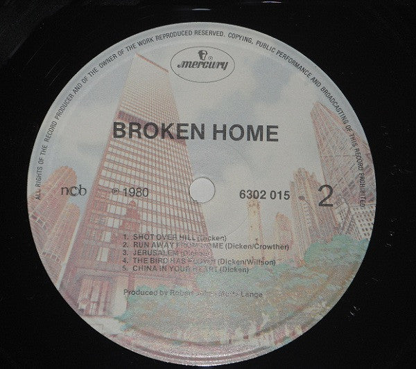 Broken Home (2) : Broken Home (LP, Album)