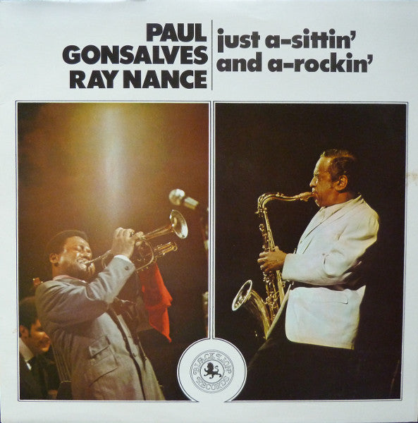 Paul Gonsalves, Ray Nance : Just A-sittin' And A-rockin' (LP, Album, RE)