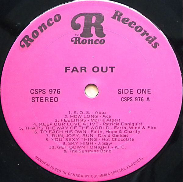 Various : Far Out (LP, Comp)