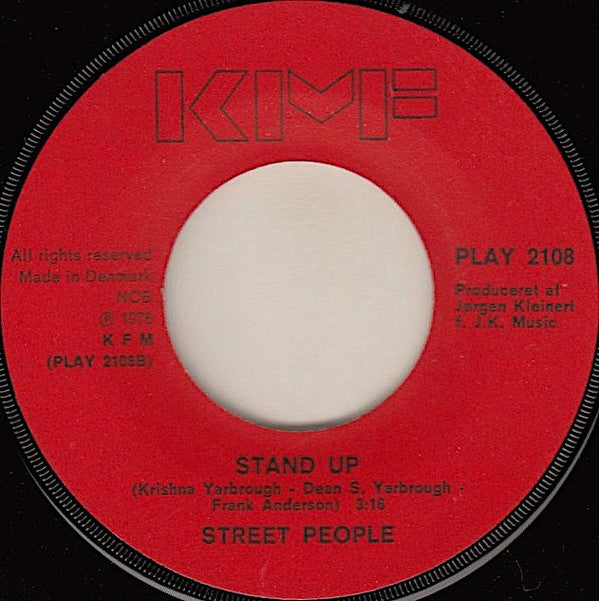 Street People (4) : Workin Together (7")