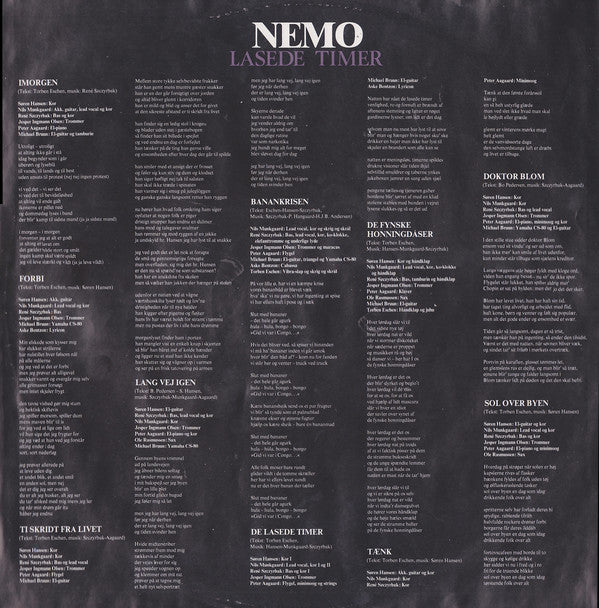 Nemo (19) : Lasede Timer (LP, Album)