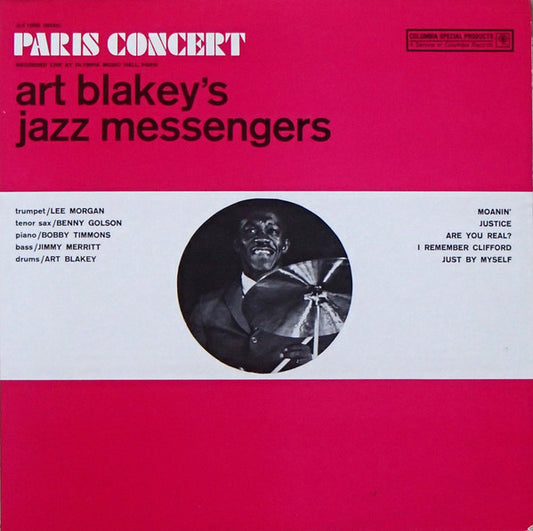 Art Blakey & The Jazz Messengers : Paris Concert (LP, Album, Mono, RE)