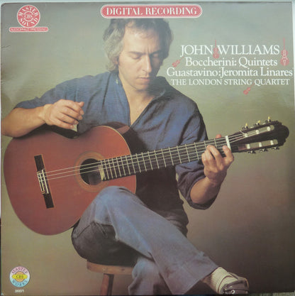 John Williams (7) / Luigi Boccherini - Carlos Guastavino : Guitar Quintets (LP, Album)