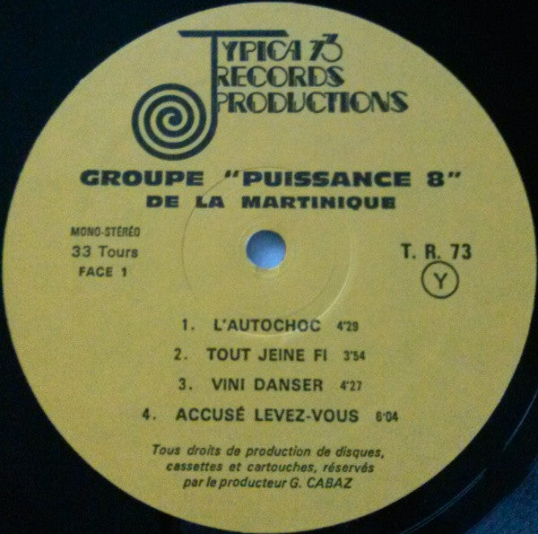 Puissance 8 : Auto-Choc (LP, Album)