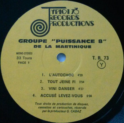 Puissance 8 : Auto-Choc (LP, Album)