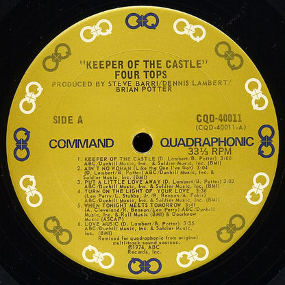 Four Tops : Keeper Of The Castle (LP, Album, Quad)