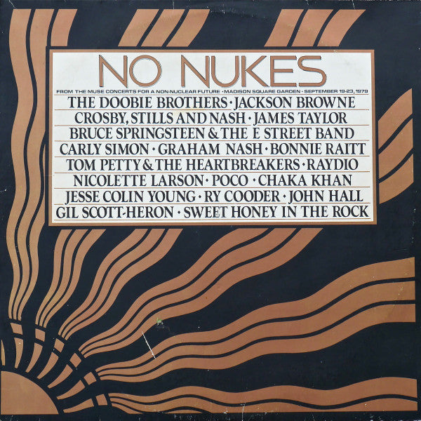 Various : No Nukes (3xLP, Album)