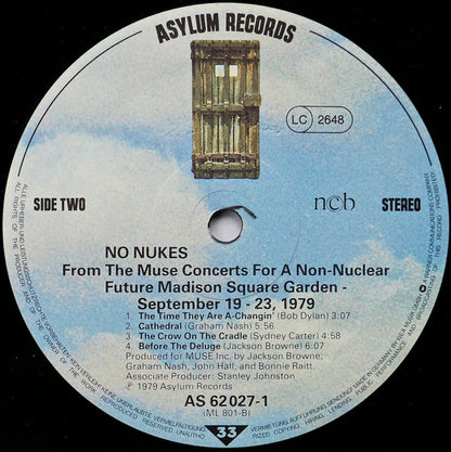 Various : No Nukes (3xLP, Album)