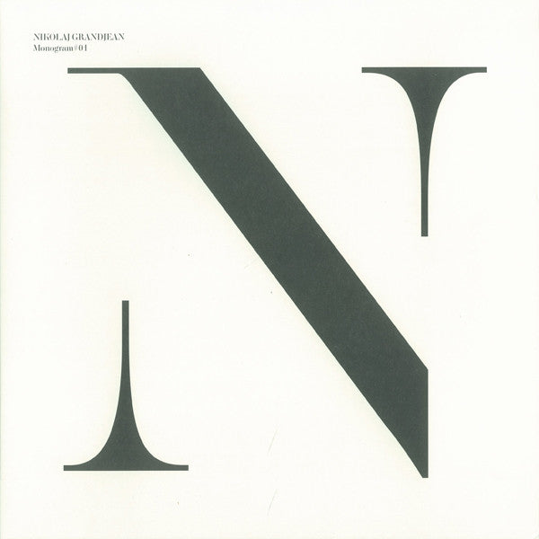 Nikolaj Grandjean : Monogram #01 (12", S/Sided, Etch, Ltd)