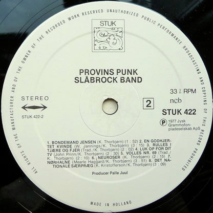 Slåbrock Band : Provins Punk (LP, Album, 1st)