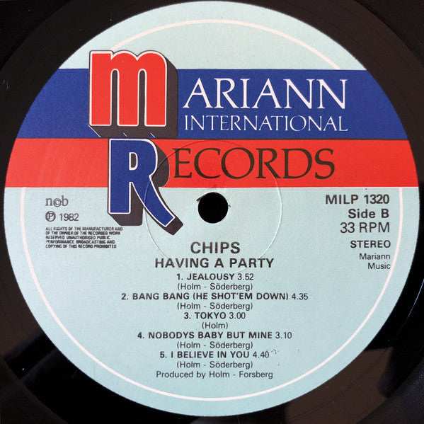 Chips (4) : Having A Party (LP, Album)