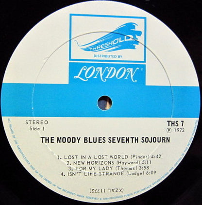 The Moody Blues : Seventh Sojourn (LP, Album, Gat)