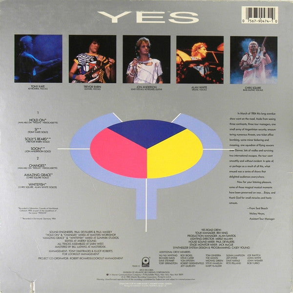 Yes : 9012Live - The Solos (LP, Album, SP )