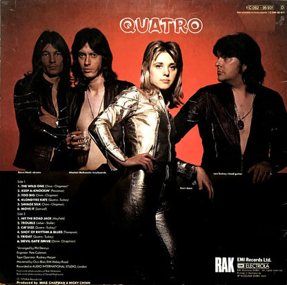 Suzi Quatro : Quatro (LP, Album)