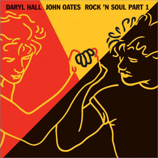 Daryl Hall & John Oates : Rock 'N Soul Part 1 (LP, Comp, Red)