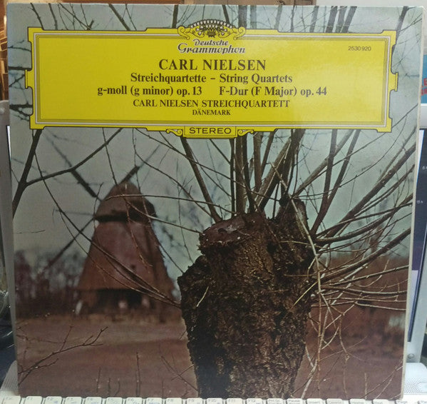 Carl Nielsen, Carl Nielsen Kvartetten : String Quartets G-Moll (G Minor) Op. 13 & F-Dur (F Major) Op. 44 (LP)