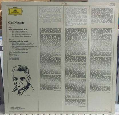 Carl Nielsen, Carl Nielsen Kvartetten : String Quartets G-Moll (G Minor) Op. 13 & F-Dur (F Major) Op. 44 (LP)