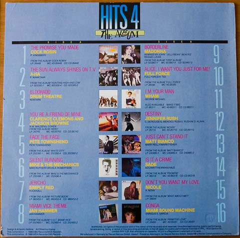 Various : Hits 4 - The Album (LP, Comp)