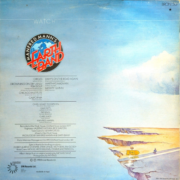 Manfred Mann's Earth Band : Watch (LP, Album)