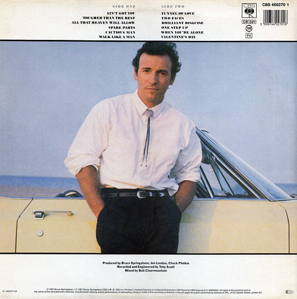 Bruce Springsteen : Tunnel Of Love (LP, Album)