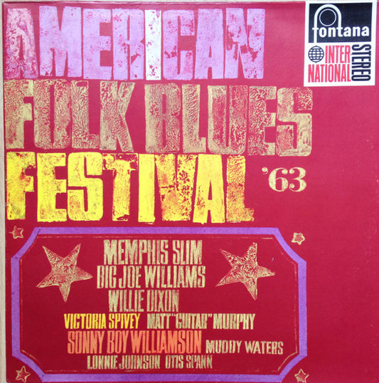 Various : American Folk Blues Festival 1963 (LP, Album, RE)