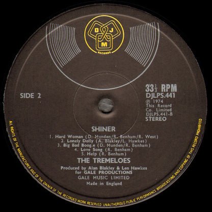 The Tremeloes : Shiner (LP, Album)