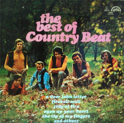 Country Beat Jiřího Brabce : The Best Of Country Beat (LP, Album, RP, Gat)