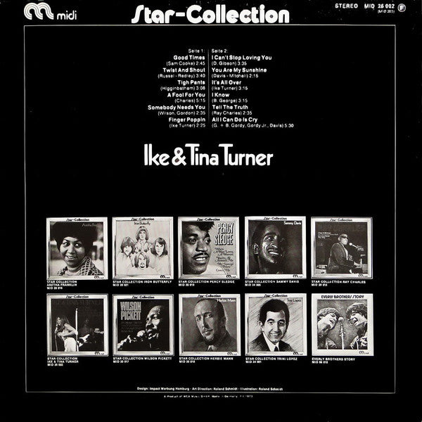 Ike & Tina Turner : Star-Collection (LP, Comp, RE)