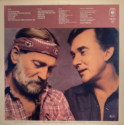 Willie Nelson & Ray Price : San Antonio Rose (LP, Album)