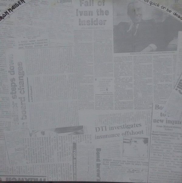 Iron Maiden : Be Quick Or Be Dead (12", Single, Pic)