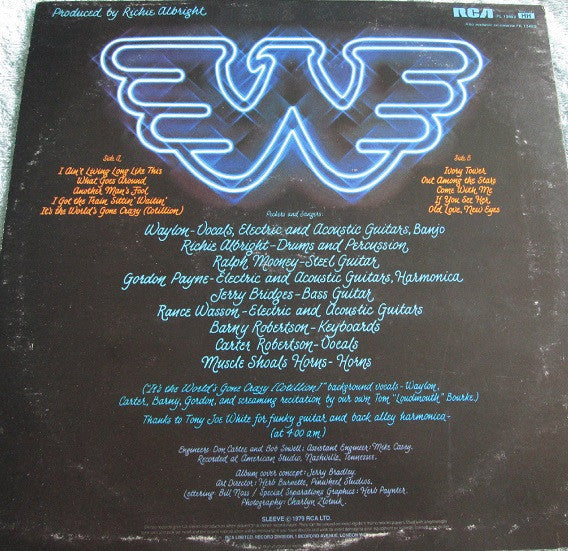 Waylon Jennings : What Goes Around Comes Around (LP, Album)