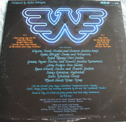 Waylon Jennings : What Goes Around Comes Around (LP, Album)