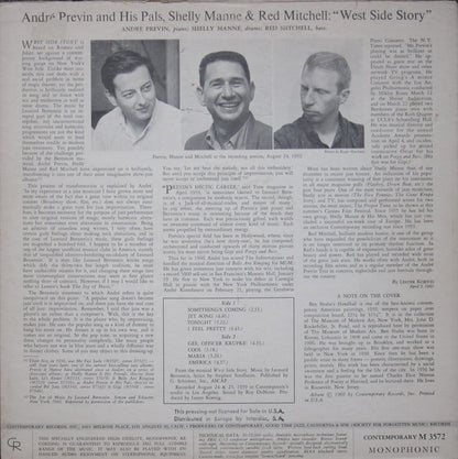 André Previn & His Pals : West Side Story (LP, Album, Mono)