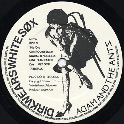 Adam And The Ants : Dirk Wears White Sox (LP, Album, RP)