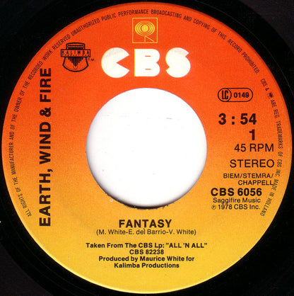 Earth, Wind & Fire : Fantasy (7", Single)