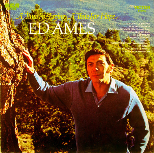 Ed Ames : A Time For Living A Time For Hope (LP)